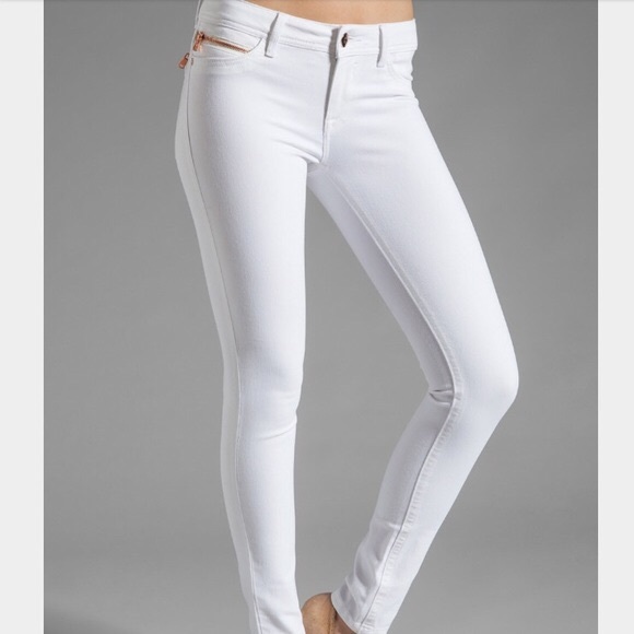 White amanda jeans Clearance